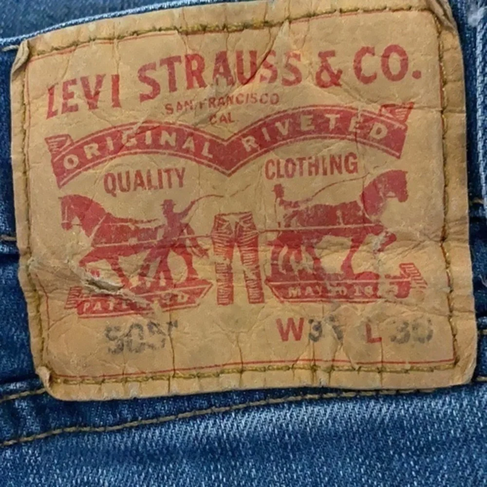 Levi Strauss‎ & CO. Men’s Levi 505 Jeans Size 38 X 30